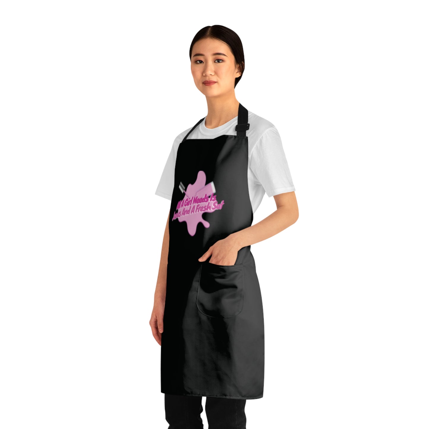 All A Girl Needs Is Jesus And A Fresh Set Apron