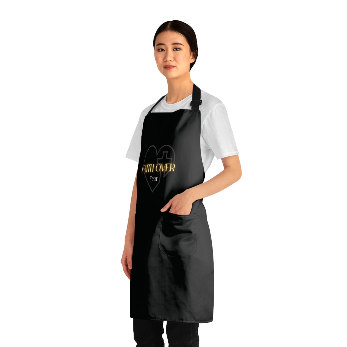 Faith Over Fear Apron