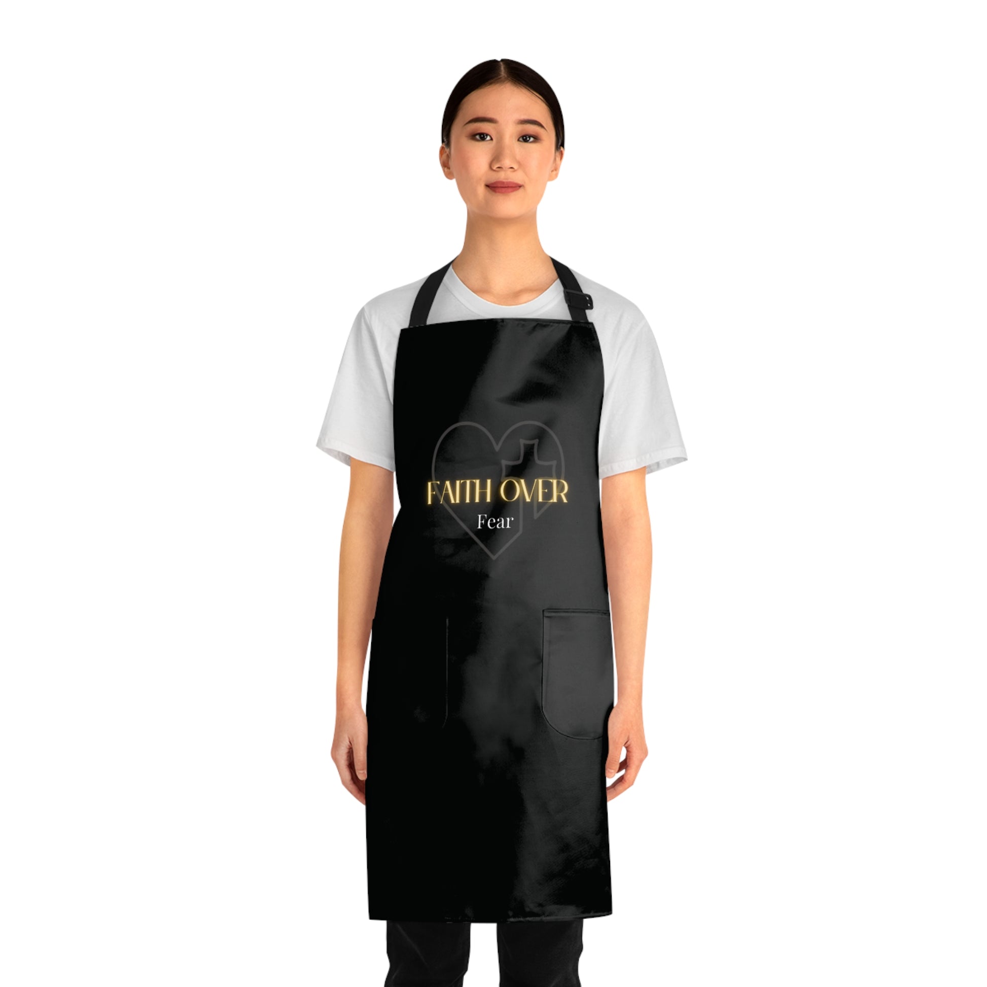 Faith Over Fear Apron